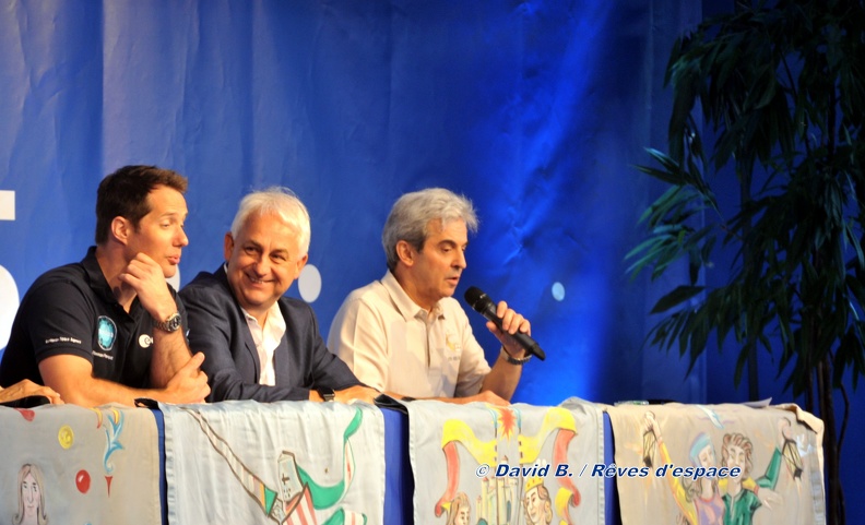 Conférence Thomas Pesquet et Léopold Eyharts à Cordes sur Ciel