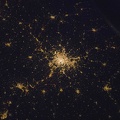 Northern France, at night, from #ISS, Dec 9, 50-mm