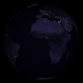 La Terre de nuit par le satellite SuomiNPP