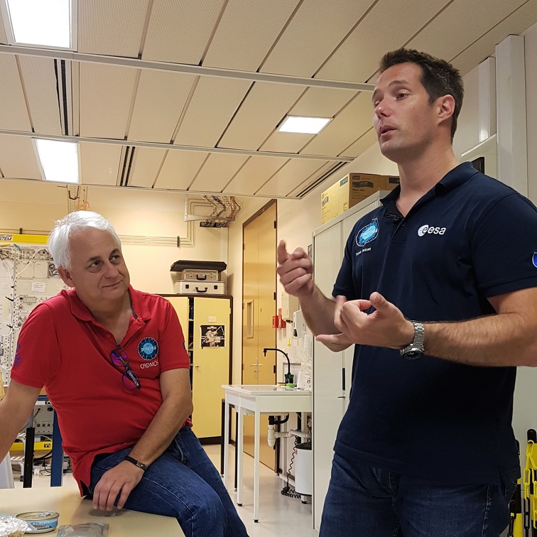 Thomas Pesquet et Alain Maillet du CADMOS répondent à nos questions sur la nourriture dans l'ISS