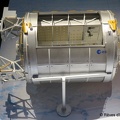 Au Salon du Bourget 2017, sur le stand de l'ESA, maquette du module Columbus de l'ISS