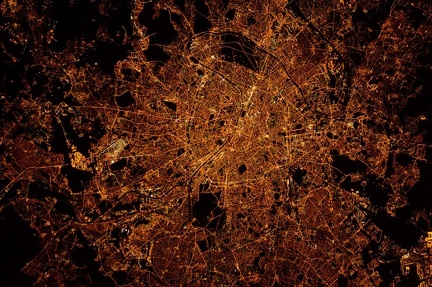 Paris depuis l ISS