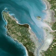 satellite_image_spot5_2.5m_oleron_island_france_2003